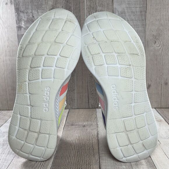 Adidas Women's Size 8 Puremotion Pride Running Shoes Sneakers White GY6797 - Picture 12 of 13
